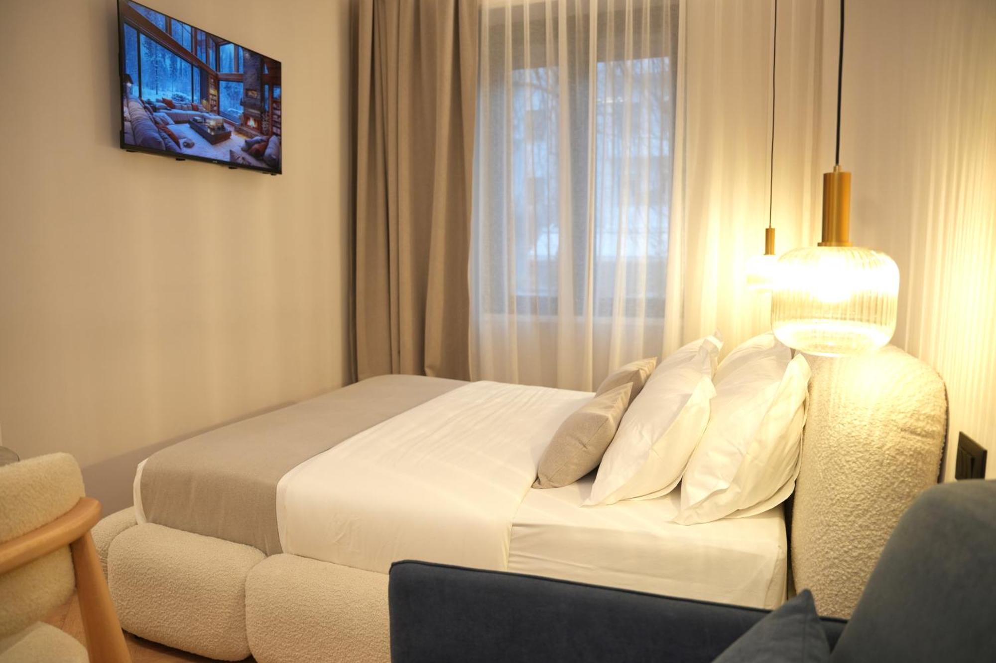 Nea Deluxe Apart-Hotel Tiranë Eksteriør bilde